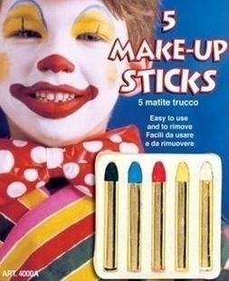 Líčidla - Make-up sada - 5 ks tužek