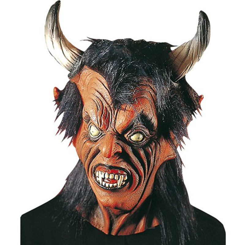 Maska - Ďábel s velkými rohy