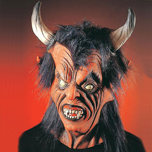 Maska - Ďábel s velkými rohy