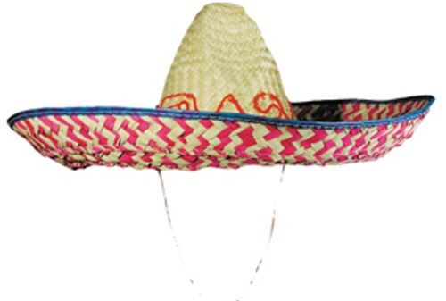 Klobouk sombréro Mexičan - průměr 52 cm