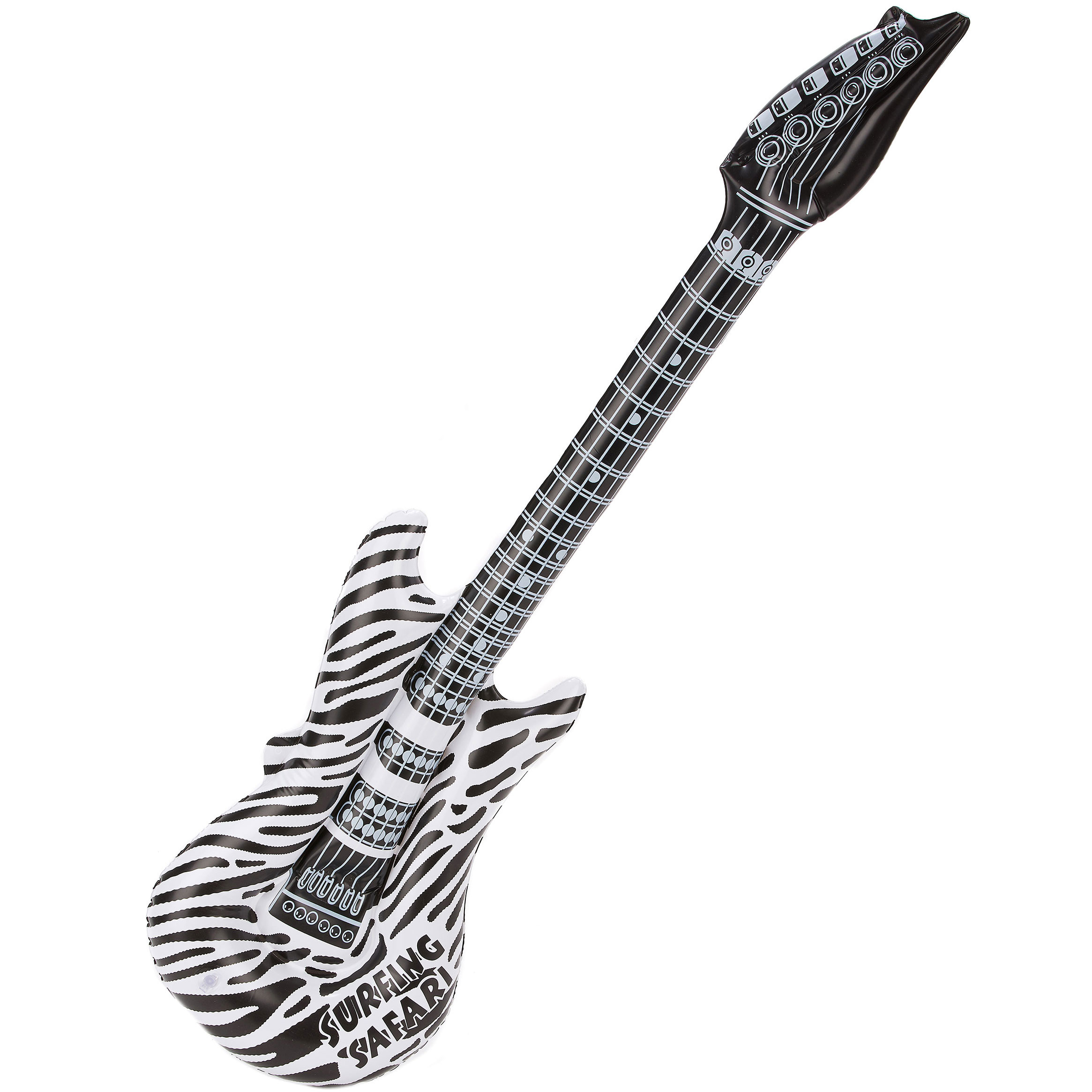Kytara nafukovací - zebra