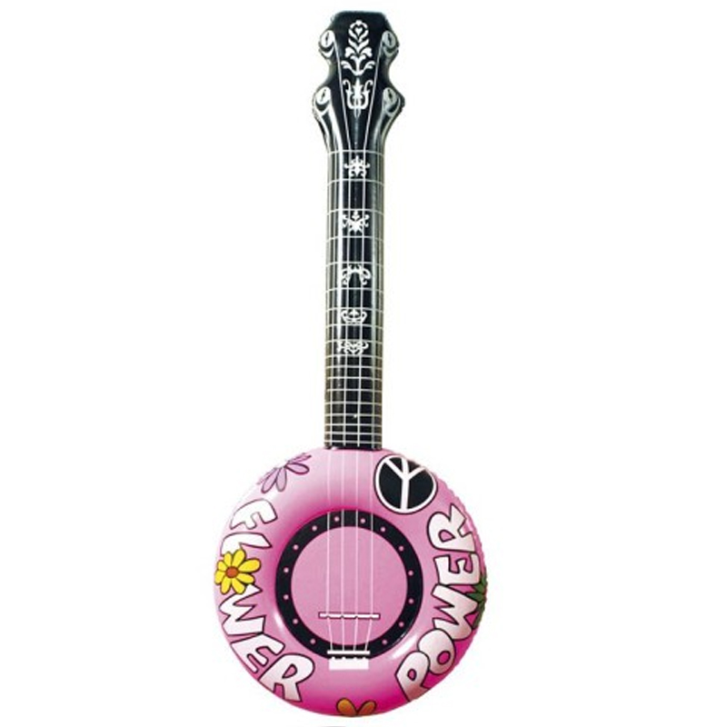 Nafukovací banjo - růžové