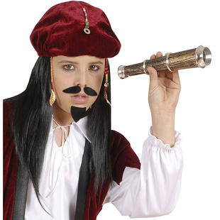 Pirátský dalekohled ke kostýmu piráta