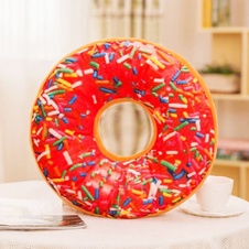 Dekorační polštářek - Sladký donut