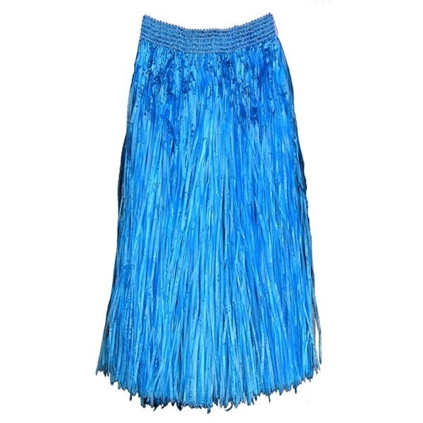 Letní havajská sukně - Modrá - dlouhá