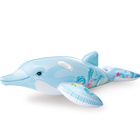 Delfín nafukovací s úchyty 175 x 66 cm