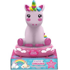 Noční stolní LED lampička 3D figurka Jednorožec Sweet Dreams