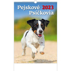 Kalendář nástěnný 2023 - Pejskové/Psíčkovia