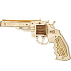 3D dřevěné mechanické puzzle - Revolver Corsac