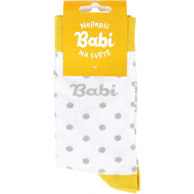 Ponožky - Nejlepší babi na světě