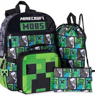 Batoh školní set - Minecraft