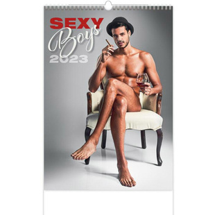Kalendář nástěnný 2023 - Sexy Boys