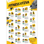 Stírací plakát - fitness výzva
