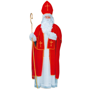 Kompletní mikulášský kostým na Mikuláše - vel. XL/XXL (58-60)