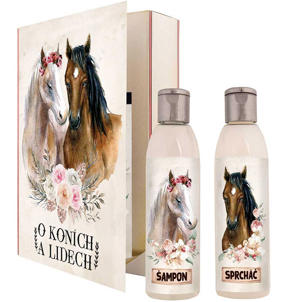 Kosmetika v knize - O koních a lidech