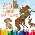 250 zvířecích omalovánek