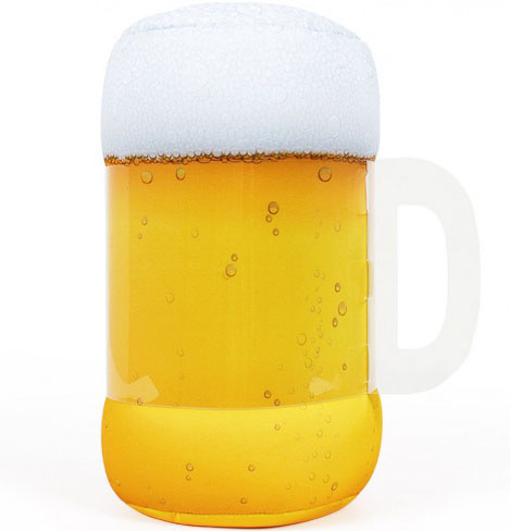 Relaxační polštářek PIVO