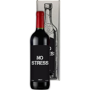 Dárkové červené víno - NO STRESS