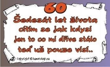 Prani K 60 Narozeninam Pro Muze Karticka