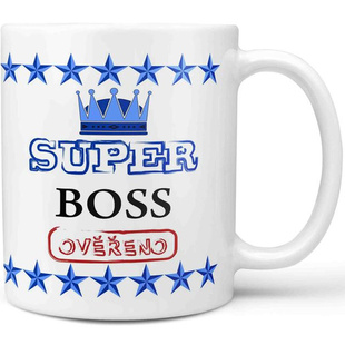Hrnek - Super boss ověřeno