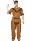 Karnevalový kostým pro dospělé - Indián hnědý