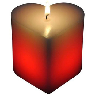 Magická svíčka měnící barvy - Srdce
