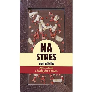 Ručně vyráběná sypaná čokoláda – na stres paní učitelko