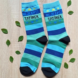 Veselé ponožky - Nejlepší tatínek