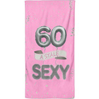 Osuška - 60 a stále sexy - růžová