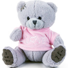 Plyšový medvídek s růžovým tričkem