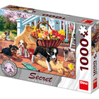 Puzzle 1000 dílků - Štěňata Secret Collection
