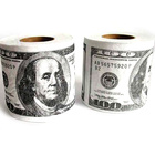 Toaletní papír - bankovky 100 dolarů