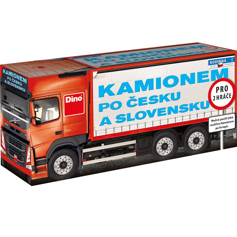 Kamionem po Česku a Slovensku - Rodinná hra