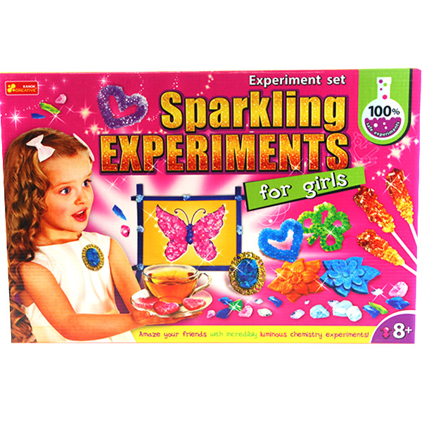 Zářivé experimenty pro dívky