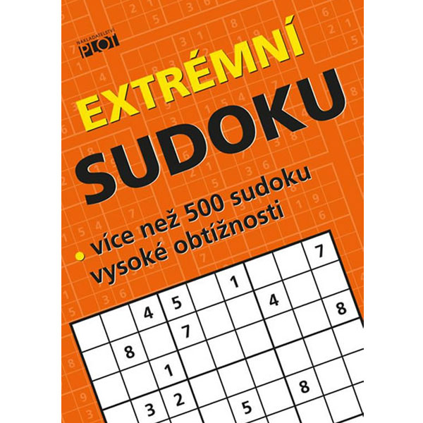 Extrémní sudoku - Více než 500 sudoku nejvyšší obtížnosti