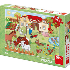 Puzzle 100XL - Zvířáka na statku