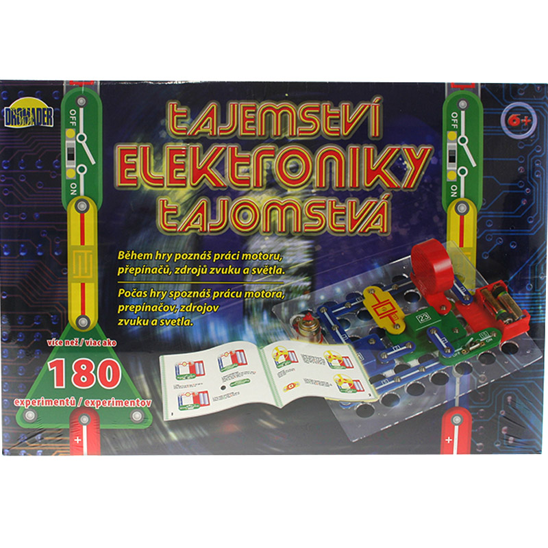 Elektronická sada - 180 experimentů