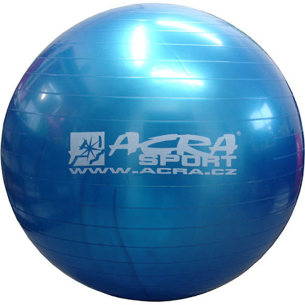 Gymnastický míč 650 mm modrý