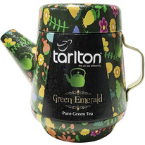 Čaj v dekorativní konvičce - Tarlton Emerald Green Tea