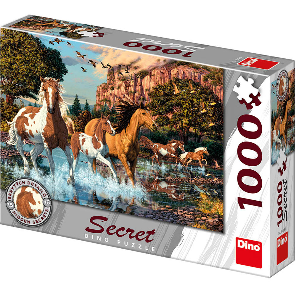 Puzzle KONĚ 1000 Secret Collection