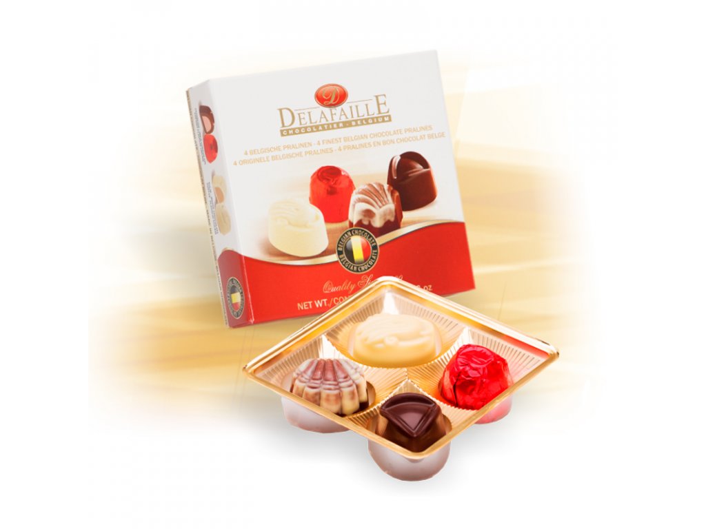 Paní učitelce - Čokoládové belgické pralinky 50 g