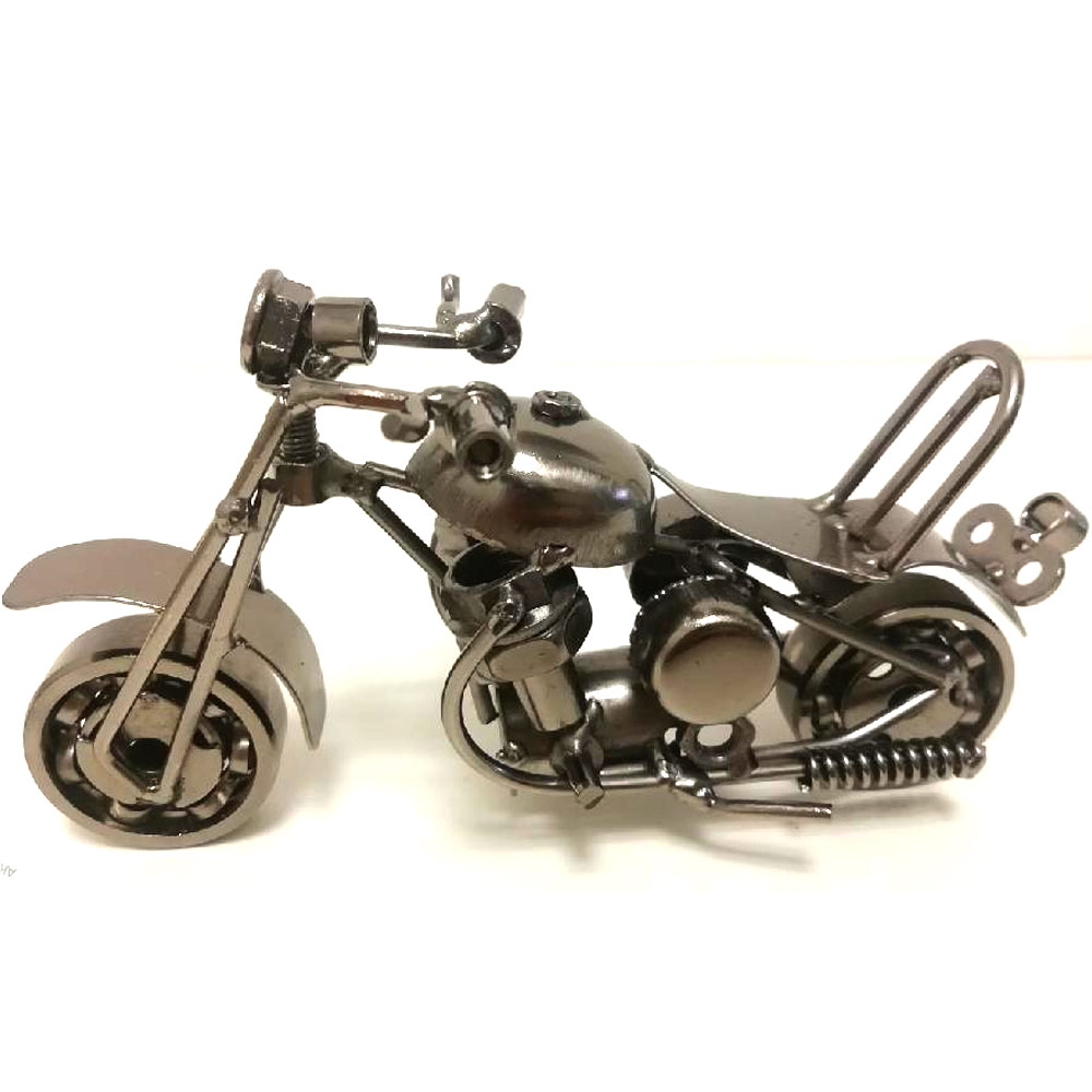 Kovová motorka 15 cm