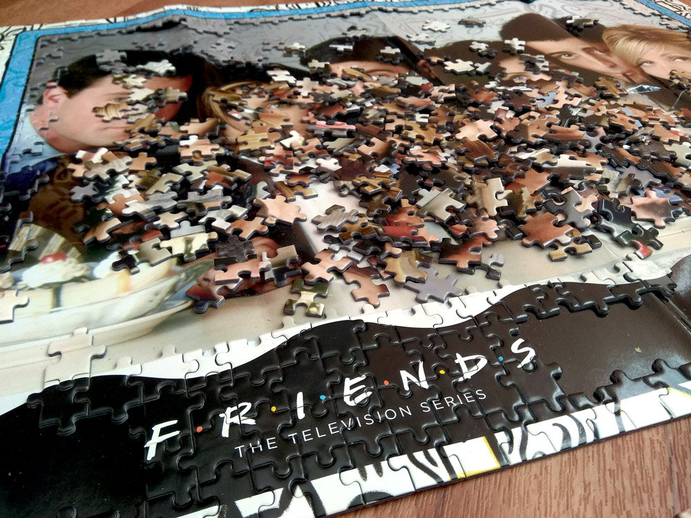 Puzzle Friends Přátelé 1000 dílků - Milkshake