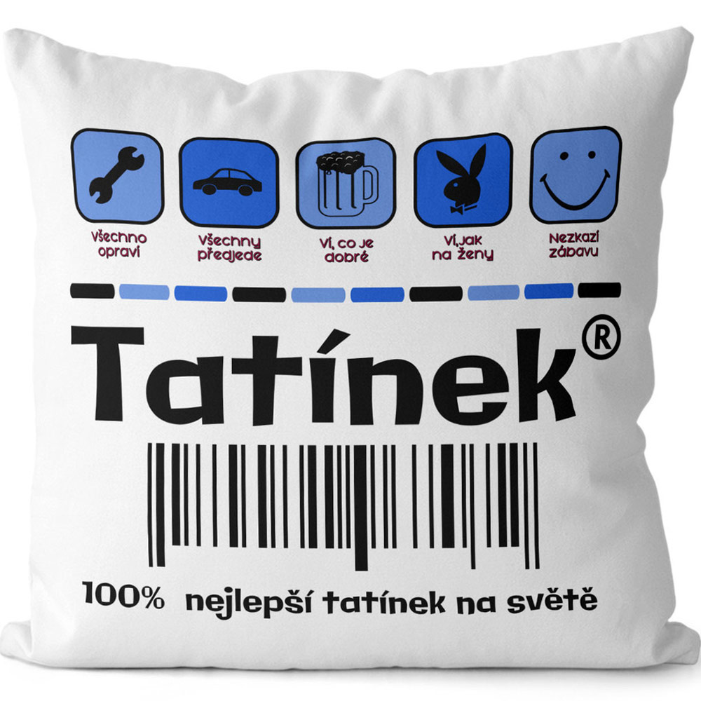 Polštář - 100% tatínek