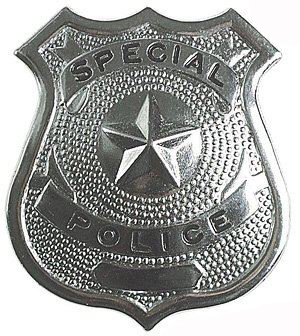 Odznak policie - Kovový policejní znak