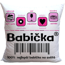 Polštář - 100% babička