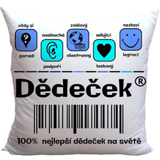 Polštář - 100% dědeček