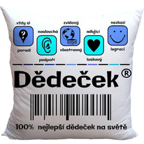 Polštář - 100% dědeček