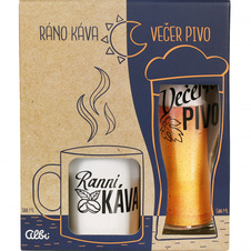 Pánská sada - Ranní káva a večerní pivo