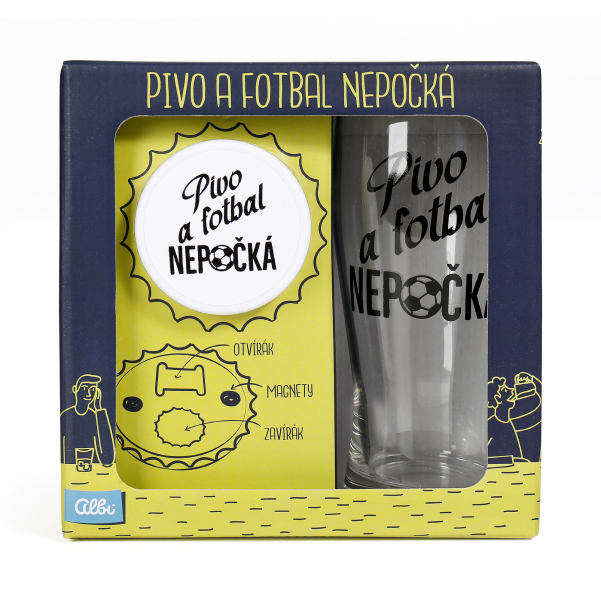 Pánská sada - Pivo a fotbal nepočká